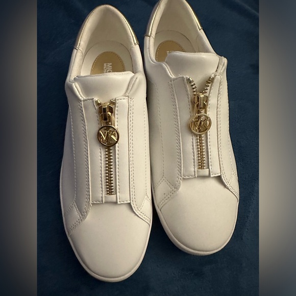 Michaels Kors Women's Keaton Zip Slip-On Sneakers authentic/new/no box - Picture 2 of 14